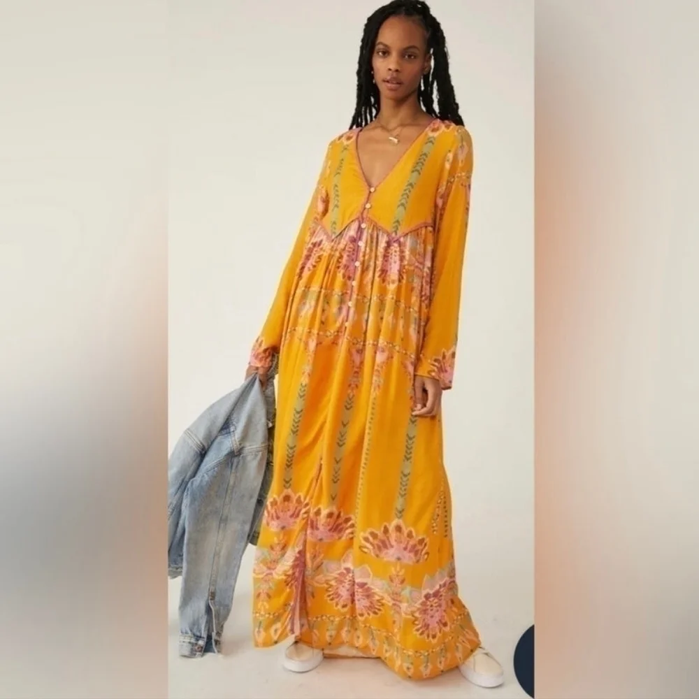 NWT Free People Foley Maxi - Picture 1 of 5